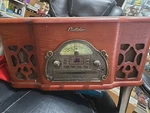 Electrohome Wellington Retro Vinyl Cd Player Am/fm Model EANOS501. Fixed Price $14.99.