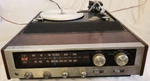 Vintage Zenith Integrated Stereo System C585W: Radio & Solid State Turntable Rec. Fixed Price $175.00.