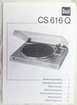 Dual Cs Turntable Owners Manual Original For Model. Fixed Price $14.95.
