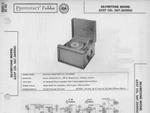 1958 Silvertone 6237 Phonograph Service Manual Photofact Schematic Diagram Fix. Fixed Price $8.99.