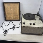 Vintage Califone Turntable 1420K Portable Record Player Speed Parts Repair. Fixed Price $50.00.