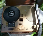 Suitcase Record Player Seabreeze SB-90 Band Box Portable Brown Canada Vintage. Fixed Price $73.01.