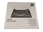 Dual Turntable Operating Manual Hifi Record Player Instruction. Fixed Price $19.99.