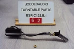 Bsr Turntable C123R-B-2 Tonearm, Cartridge, Stylus. Tested Parting Out. Fixed Price $28.99.