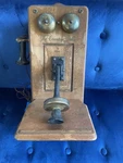 Antique The Country Belle By Guild Tube Radio, Imitation Telephone. Fixed Price $75.00.