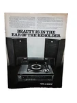 1976 Sony HP810 Stereo System Original Print Ad Vintage 70S. Fixed Price $5.99.