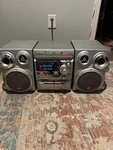 Jvc MX-G500 Stereo System With 3-CD Changer Tested Working No Remote. Fixed Price $400.00.