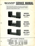 Vintage Sharp Service Manual Models SA-106U/ SD-109U/ SR-110U. Fixed Price $19.00.