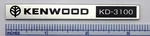 Kenwood KD-3100 Turntable Badge Logo Custom Made Aluminum. Fixed Price $9.95.