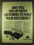 1979 Adc QLM30 Mk Iii Cartridge & 1500 Fg Turntable. Fixed Price $19.99.