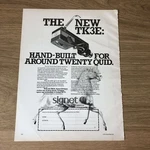GRAM130 Magazine Advert 11X8 The Signet TK3E Cartridge. Fixed Price $12.07.