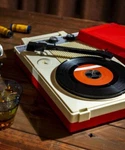 Anabas GP-N3R Audio Nostalgic Portable Vinyl Records Lp Player Red Color. Fixed Price $163.47.