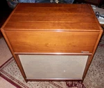 Vintage Magnovox CP-251 Mono Record Player Console With 128A Tube Amplifier. Fixed Price $249.00.