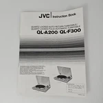 Jvc QL-200, QL-F300 Manual Instruction Book, Multi Language, Genuine Original. Fixed Price $21.99.