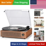 Player With Speakers Vintage Turntable For Vinyls Records Belt-d.... Fixed Price $70.19.