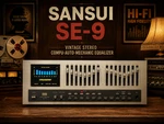 Sansui SE-9 Rare Vintage Stereo Compu-auto-mechanic Equalizer. Fixed Price $2189.27.
