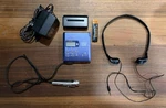 Sony Md Walkman Portable Minidisc Recorder Player MZ-R55 W/remote & Headphones. Fixed Price $174.99.