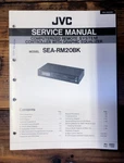 Jvc SEA-RM20 -RM20BK Equalizer Service Manual *original*. Fixed Price $14.97.