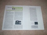 Marantz SLT-12 Turntable Review, 1966, Pgs, Specs. Fixed Price $10.99.