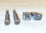 Vintage Vm Zenith Microtouch B1265 Turntable Part - Tie Down Transport Screws. Fixed Price $12.00.
