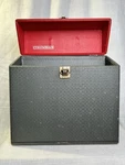 Vintage Columbia 33 Rpm Vinyl Storage Case Holder Gray/red As-is. Fixed Price $44.95.