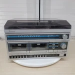Sears 132.91827451 Am/fm Stereo Turntable Dual Cassette Parts Or Repair. Fixed Price $59.95.