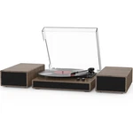 Vinyl Record Player Dual Stereo Speakers Vintage Turntable Used. Fixed Price $85.00.