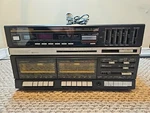 Fisher MC-723 Bk Am/fm Stereo Turntable Dual Cassette Receiver Read. Fixed Price $79.99.