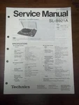Technics Service Manual For The SL-B921A Turntable Repair Original. Fixed Price $9.98.