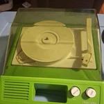 Truetone Vintage Record Player Model 4DC-6503. Tested. Works. Needs Work.. Fixed Price $60.00.