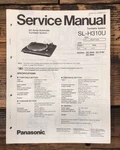 Technics / Panasonic SL-H310U Turntable Service Manual *original*. Fixed Price $19.97.