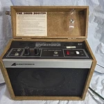 1982 Audiotronics Model 210 Sound Booster Built-in Amplifier Speaker Portable. Fixed Price $88.90.
