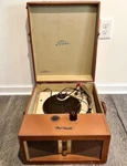 Vintage Symphonic High Fidelity Model 1265 Record Player Case Is. Fixed Price $150.00.