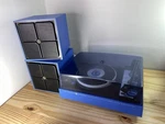 Rare 1970S Ge P330A Blue Vtg Stereo Record Player Diamond Stylus Speakers Video. Fixed Price $379.99.