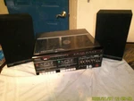 Vintage Magnavox Stereo Record Player Am/fm Radio Duo Cassette. Fixed Price $249.99.