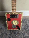 Cigar Box Guitar 3-STRING Metal Acoustic/ Electric Piezo Pickup. Fixed Price $239.99.