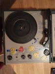 Vintage Califone 1430C Portable Record Player/turntable/phonograph W/ Lid Video. Fixed Price $52.00.