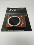 Vintage Jvc QL-8 QL-7 QL-10 Turntable Brochure Pamphlet Booklet 1970'S. Fixed Price $43.99.