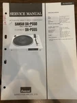 Sansui DA-P550 DAP550 Classiqiue DA-P555 Turntable Service Manual **original**. Fixed Price $9.38.