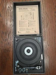 Vintage Beckley Cardy Portable Phonograph Record Player 322-487. Fixed Price $150.00.