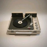 Singer Stereophonic Transistorized Portable Phonograph Record Player W/speakers. Fixed Price $245.00.