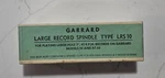 Garrard Large Record Spindle Type LRS-10 Made England Original Box. Fixed Price $15.99.