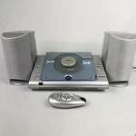 Coby Home Stereo System CX-CD376 Speakers Am/fm Remote 20 Watts. Fixed Price $49.99.