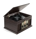 Victrola Hawthorne 7-IN-1 Wood Record Player Music Center. Fixed Price $95.00.