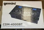 Gemini CDM-4000BT Dual Cd/usb Media Player Bluetooth. Fixed Price $269.95.