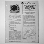 Rca Victor Model RP-197-1 -6 RP198-1 -2 Record Changer Service Manual 1954. Fixed Price $8.55.
