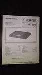 Fisher MT-881 Service Manual Original Repair Book Stereo Turntable Record Player. Fixed Price $25.00.