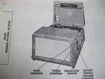 Pilot PT-1010 & PT-1020 Phonograph Record Player Photofact. Fixed Price $6.50.