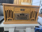 Nib Spirit Of St. Louis Deco All In One Record Turntable/cd Player/cassette Tape. Fixed Price $29.95.
