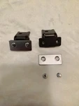 Pioneer XL-1300 Vintage Turntable Parts Dustcover Hinges Mounts PL-540 518 516. Fixed Price $45.00.